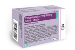 PARACETAMOL ACCORD tabletti 500 mg 30 fol