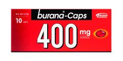 BURANA-CAPS kapseli, pehmeä 400 mg 10 fol