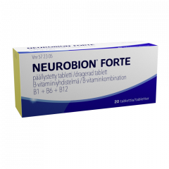 NEUROBION FORTE tabletti, päällystetty 20 fol